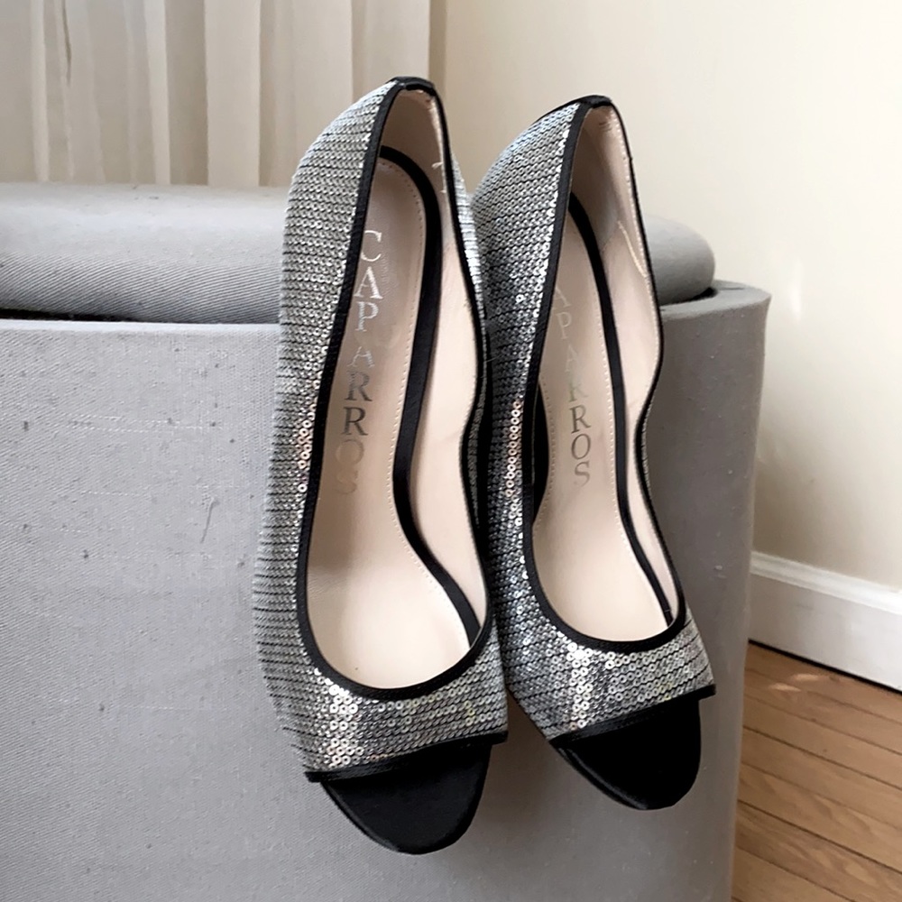 Elegant high heel shoes